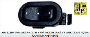 Unıversal Astra G/h Ym.sag Ve Arka Cam Acma-Kapama - Vertex-An2330