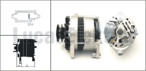 ALTERNATÖR-12V/65A BAŞAK  TRAKTÖR - LUCAS-61920445