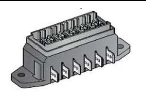 Unıversal Sigorta Kutusu-8 Li Diştan Fişli  New Holland Tt50 - Mta-M0100590