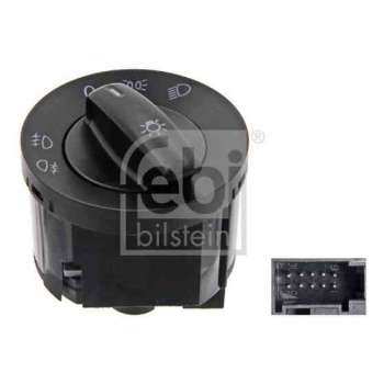 Vag Far Acma Kapama Anahtarı Golf 5 Passat Caddy T5 Cift Sisli (pin 10) - Febi 37488