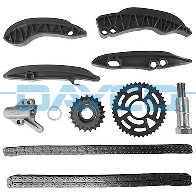 ZINCIR SETI KOMPLE (ALT+UST ZINCIR SETI+2 DISLI) BMW N47 D20 A N47 D20 C - DAYCO KTC1059