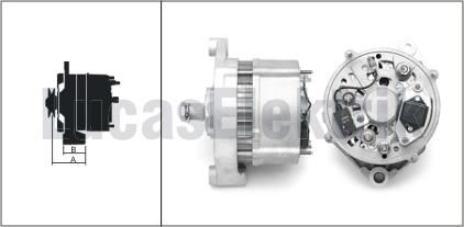 FORD TRUCK ALTERNATOR 24V 55A RENAULT C VOLVO B12 F10 12 16 - LUCAS LEA0345