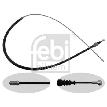 Vag El Fren Teli Arka Sag Sol Golf V Octavıa Leon Altea 06> - Febi 24412