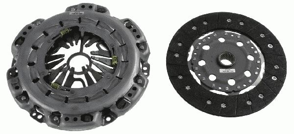 DEBRIYAJ SETI (RULMANSIZ) C-CLASS W204 07>09 E-CLASS W211 03>08 - SACHS 3000 951 808