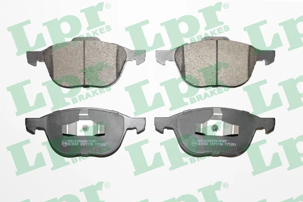 Ford On Fren Balatası Focus 04> C-Max 07> Kuga 2.0 Tdci 08> Volvo C30 C70 II S40 II V50 03> Mazda 3 03> M - Lpr 05p1190