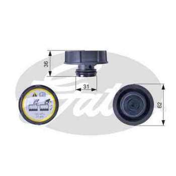RADYATOR YEDEK SU DEPO KAPAGI FIESTA VI 08 /> FOCUS II 03 /> C MAX 04 /> MONDEO IV 07 /> CONNECT 13 - GATES RC240
