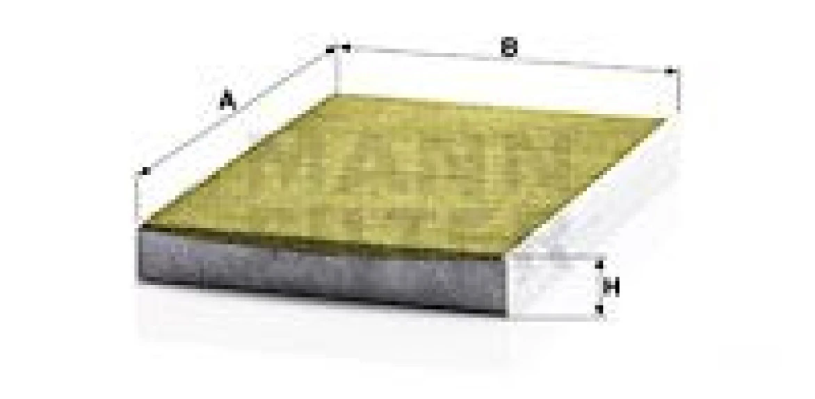 İveco Ticarı Polen Filtresi Daıly 2,3 3,0 IV V 06>14 Karbonlu - Mann Fp2952