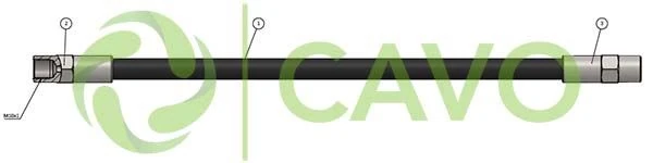 Bmw Fren Hortumu On Bmw E12 E21 E23 E24 80>86 Volvo 240 80>96 - Cavo C800 006a