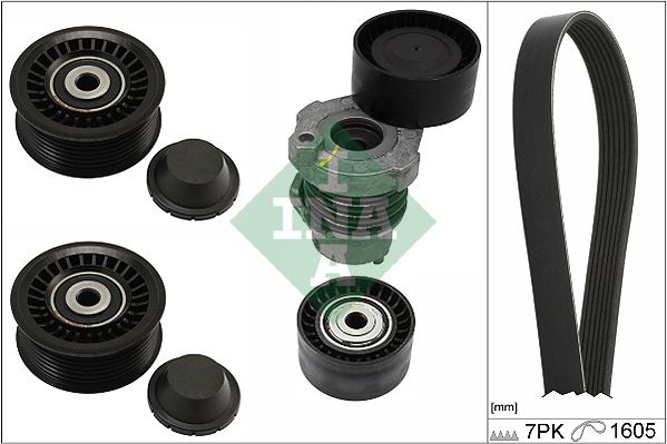 ALTERNATOR GERGI KITI CLIO IV 12> CAPTUR I 13> SANDERO II 15> LOGAN II 13> DUSTER 13>18 QASHQAI II 1 - INA 529031610