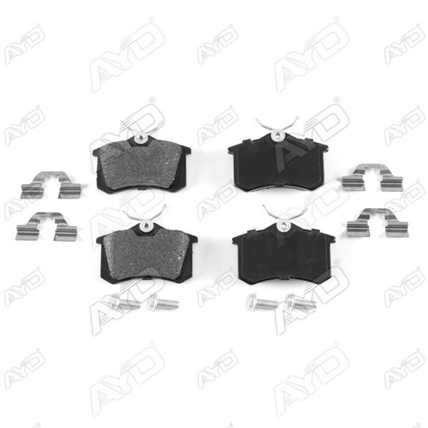 ARKA FREN BALATASI GOLF IV BORA AUDI A1 A3 A4 A6 A8 ALTEA CORDOBA IBIZA III IV V / MEGANE II III MEG - AYD 60100A