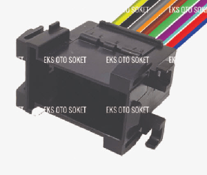 SOKET>10 PİNLİ TİMER OTOMOTİV KONNEKTÖRÜ ÜNİVERSAL DİŞİ - EKS-10C020E