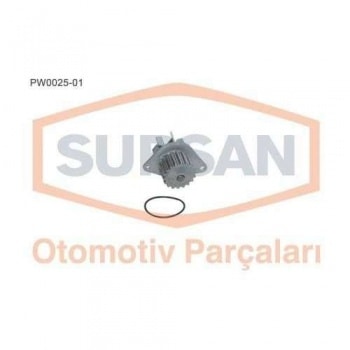 DEVIRDAIM SU POMPASI P206 P207 P307 C2 C3 C4 ET3J4 (1,6 16V) 18DIS - SUPSAN PW0025-01