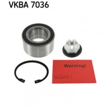 Psa On Teker Rulmanı Citroen C4 Picasso II 1.2thp 1.6vti 1.6thp 13 Grandland X 1.2 1.6 17 - Skf Vkba 7036