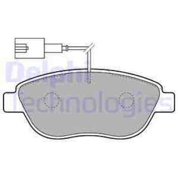 ON FREN BALATASI FIAT BRAVO II DOBLO FIORINO BIPPER NEMO PRATICO EVO PUNTO STILO IDEA LINEA 08> OPEL - DELPHI LP1721