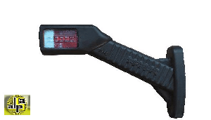 LEDLİ BOYNUZ LAMBA EĞRİ-SOL UZUN - SERTPLAS-0336LL