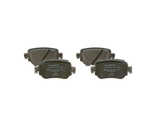 FREN BALATASI ARKA SHARAN 10> CADDY IV 15> A1 10> Q3 11> / ALHAMBRA 10> LEON 12> OCTAVIA III 13> - BOSCH 0986494797