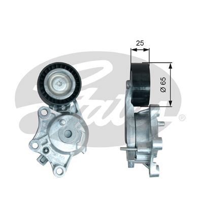 ALTERNATOR V KAYIS GERGISI 208-308 II-508-3008-5008-PARTNER-EXPERT IV-BERLINGO - GATES T39378