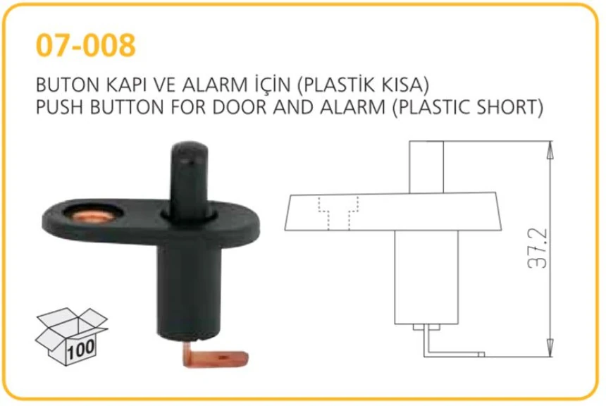 Unıversal Kapı İsik Otomatıgı Hella Tip Kisa Unıversal - Aksa 07-008