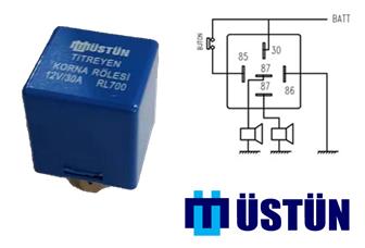 KORNA TITREYEN  ROLESI 12V - USTUN RL700
