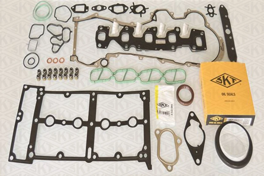 Opel Motor Takım Contası (alt / Ust Full) Skt Keceli Subap Lastıklı S,k,c Harıc Sivi Contalı Doblo Palıo - Skt 4c-005-10