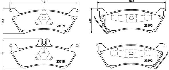 FREN BALATASI ARKA ML-CLASS W163 98>05 - VALEO 670813