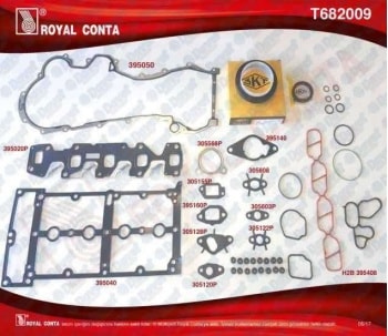 TAKIM CONTA KOMPLE SKT KECELI&REINZ S.LASTIKLI TAM TK. (SKCSIZ) CORSA D COMBO D ASTRA H Z13DTH / - ROYAL T682009