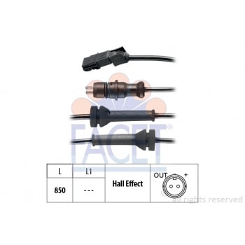 ABS KABLOSU SENSORU ARKA MEGANE II - FACET 21.0052