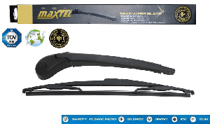 ARKA SİLGİ SÜPÜRGESİ KOLLU  14'' 365 mm RENAULT CLIO III 2007-2015 - MAXTEL-12604333