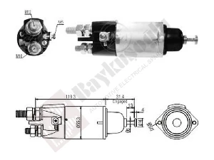 Unıversal Marş Otomatiği-Mit 24v Mercedes Axor/atron - Zm-3898