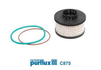 MAZOT FILTRESI 2008-208-3008 II-301-308 II-5008 II-508-PARTNER-BERLINGO-C3 III-C4 CACTUS-C4 PICASSO- - PURFLUX C875