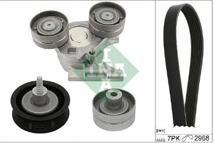 ALTERNATOR GERGI  RULMANI KOMPLE  (GERGI+KAYIS +V AVARE BILYA) TRANSIT V347-V348  TT9  2.2 155PS 11> - INA 529044210