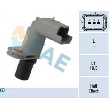 Psa Eksantrık Sensoru C2 C3 C4 Peugeot 206 207 307 1007 1,4 16v - Fae 79307