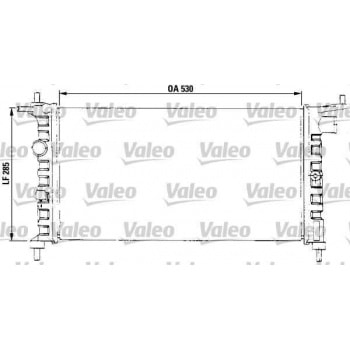 MOTOR SU RADYATORU M,T (BRAZING) / (KLIMA HARIC) CORSA B X12SZ C14NZ X14XE X16XE - VALEO 731013