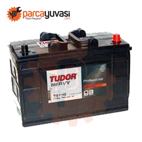 AKU 12V 110 AH 750A D02 (349×175×235) START PRO (105 AH MUADILI) - TUDOR TG1102