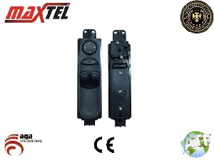 Unıversal Cam Kaldırma Anahtarı Mercedes Sprinter-Vw Crafter Cam Anahtarı Sol 12 Pin (siyah) - Maxtel-18208213