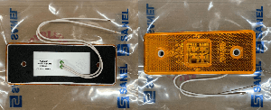 SIDE MARKER SML01Y 4 LED/SARI/10-30V YAN KABLOLU - SANEL-SML01Y