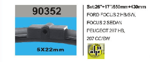 SİLGİ PALETİ-BANANA (X2) FOCUS 2 SW 2005-2011/PEUGEOT 207 CC/HB 2006-2012 650/430 TK. - RBW-90352