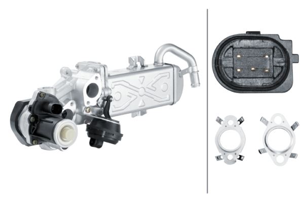 EGR VALFI CADDY A3 TT BEETLE PASSAT CC GOLF VI EOS JETTA SCIROCCO SHARAN TIGUAN TOURAN ALTEA LEON OC - HELLA 6NU358167-001