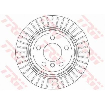 FREN DISKI ARKA HAVALI BMW F30 F32 F34 F36 - TRW DF6513S
