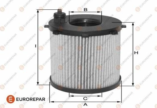 Fiat Yag Filtresi Mini Cooper R56 R55 P107 206 207 301 307 308 407 Bipper Partner Tepee / C-Elysee C1 C2 - Eurorepar 1682274880
