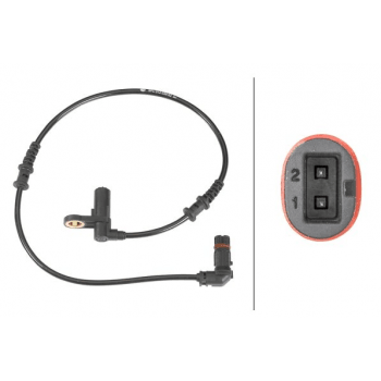 ABS SENSORU ON S-CLASS W220 98>05 C215 99>06 - HELLA 6PU012039-621