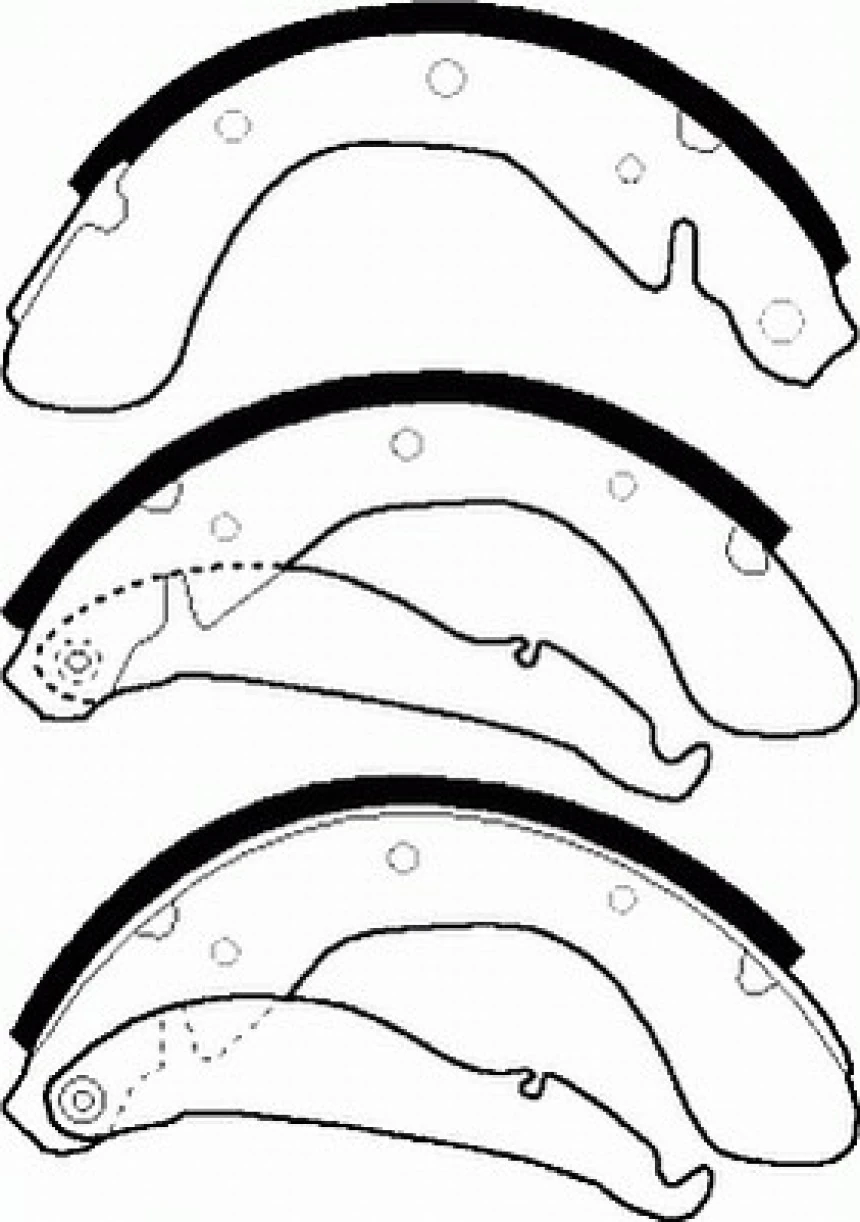 Opel Fren Balatası Arka - Pabuclu - Frd Fsb335
