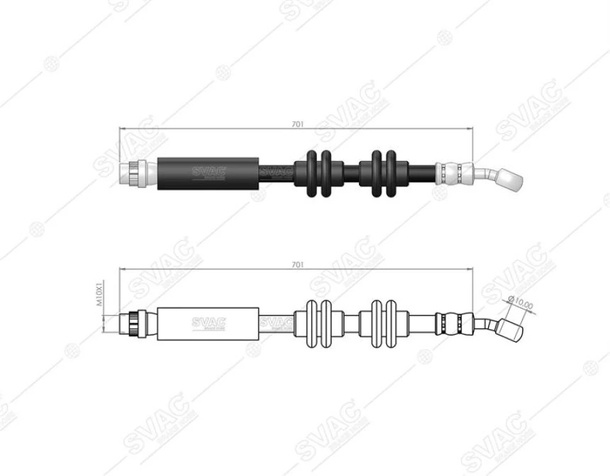 Renault Fren Hortumu On Megane IV Espace V Talısman 15 > Scenic Grand Scenic IV 16 > - Svac 60-0296