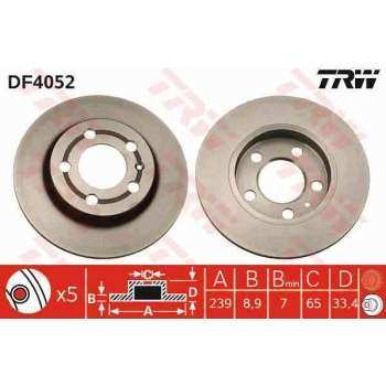 ARKA FREN AYNASI BORA 99>05 GOLF IV 98>06 A3 97>03 OCTAVIA 97>11 - TRW DF4052