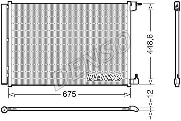 KLIMA RADYATORU X253 15> W205 14> S205 15> W213 16> S213 17> W222 17> C217 17> - DENSO DCN17060