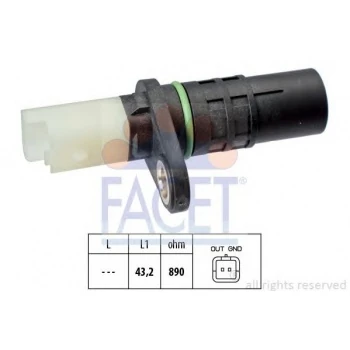 Renault Krank MIL Sensor Master Trafıclaguna II III Megane II III Vivaro Nissan - Facet 9.0555