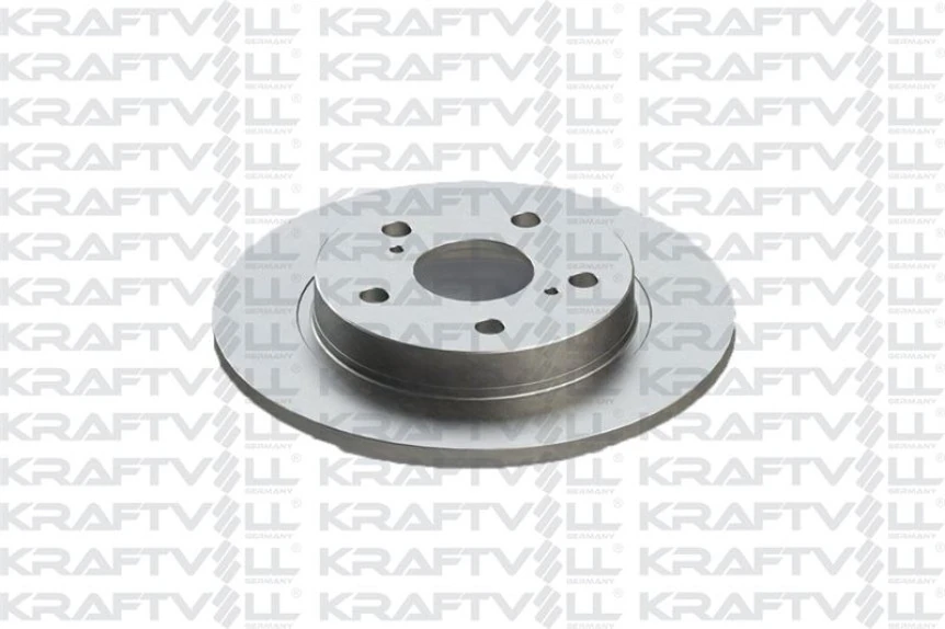 Toyota Arka Fren Diski (aynası) Duz Toyota Aurıs 1.4 D4d 2007-2011 Corolla 1.4 D4d 2007-2011 (270x5) - Kraftvoll 07040071