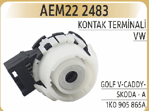 KONTAK TERMİNALİ GOLF V - CADDY- SKODA - A - AEM-222483