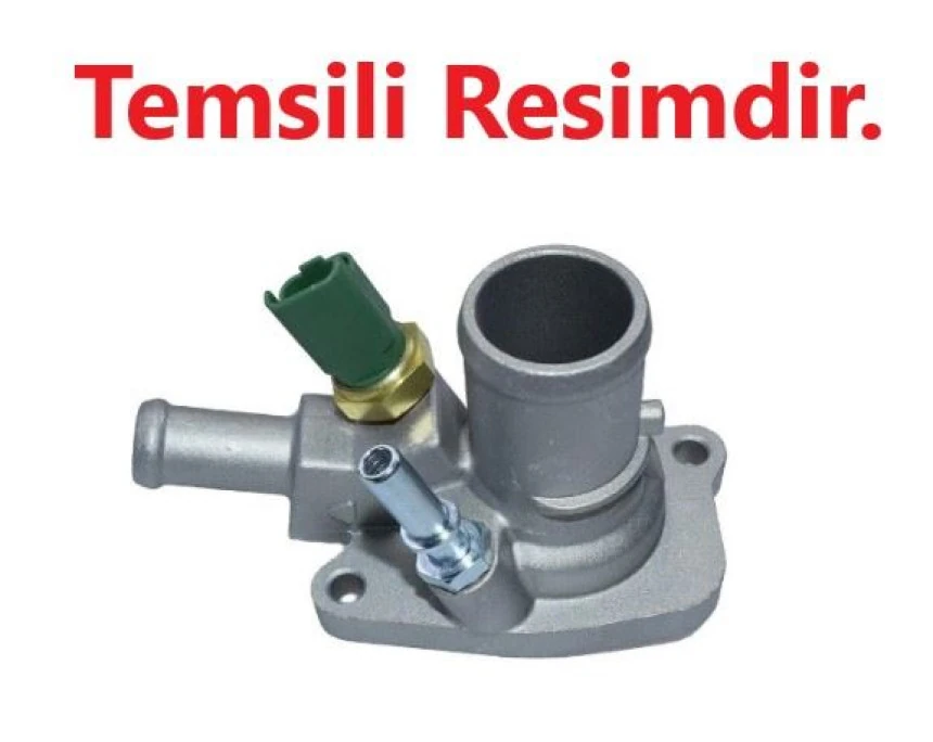 Fiat Termostat (komple) / (88c) Albea Doblo Linea Punto İdea Bravo 500 1.4 Benzinli (musurlu) - Aısın Thraz-7030