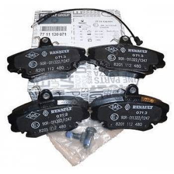 ON FREN BALATASI DACIA LOGAN 06>12 RENAULT R9-11-19-21 SYMBOL II 08> CLIO I 98>03 MEGANE I 96>03 1.2 - MAIS 7711130071